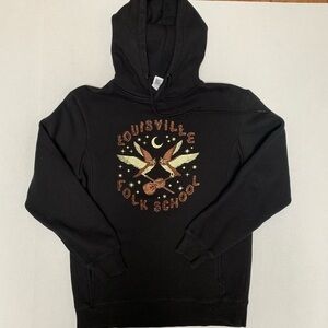 Black Graphic Hoodie